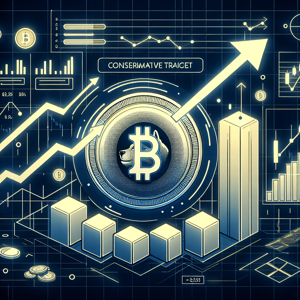 هدف محافظه‌کارانه قیمت دوج‌کوین ۲.۳۵ دلار است که بر اساس الگوی صعودی بازار DOGE تعیین شده است.