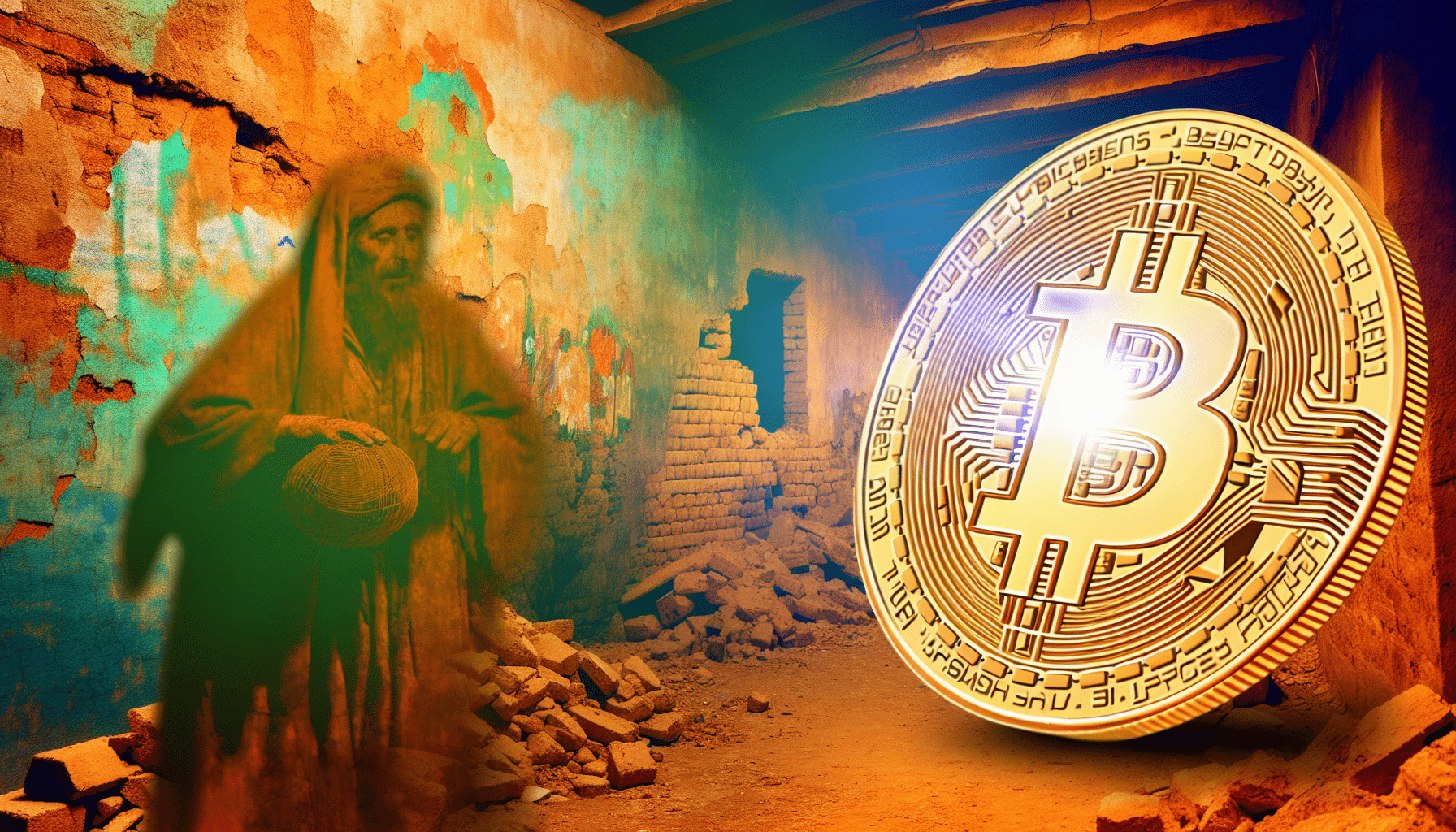 اکتشاف در آغوش بیت‌کوین در سوریه