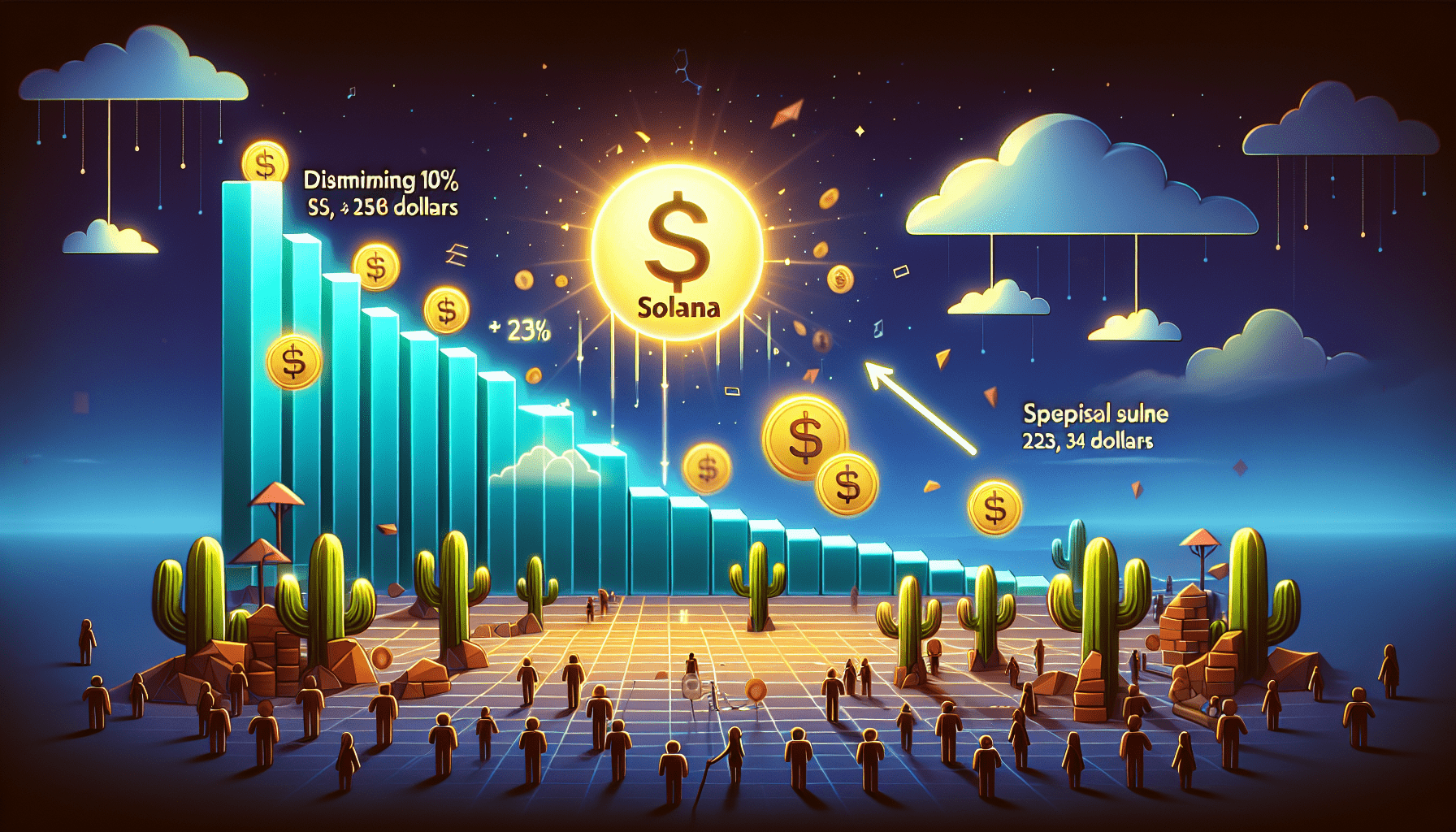 حجم DApp های سولانا ۱۰٪ کاهش یافت، اما صعود به ۲۳۰ دلار هنوز ممکن است