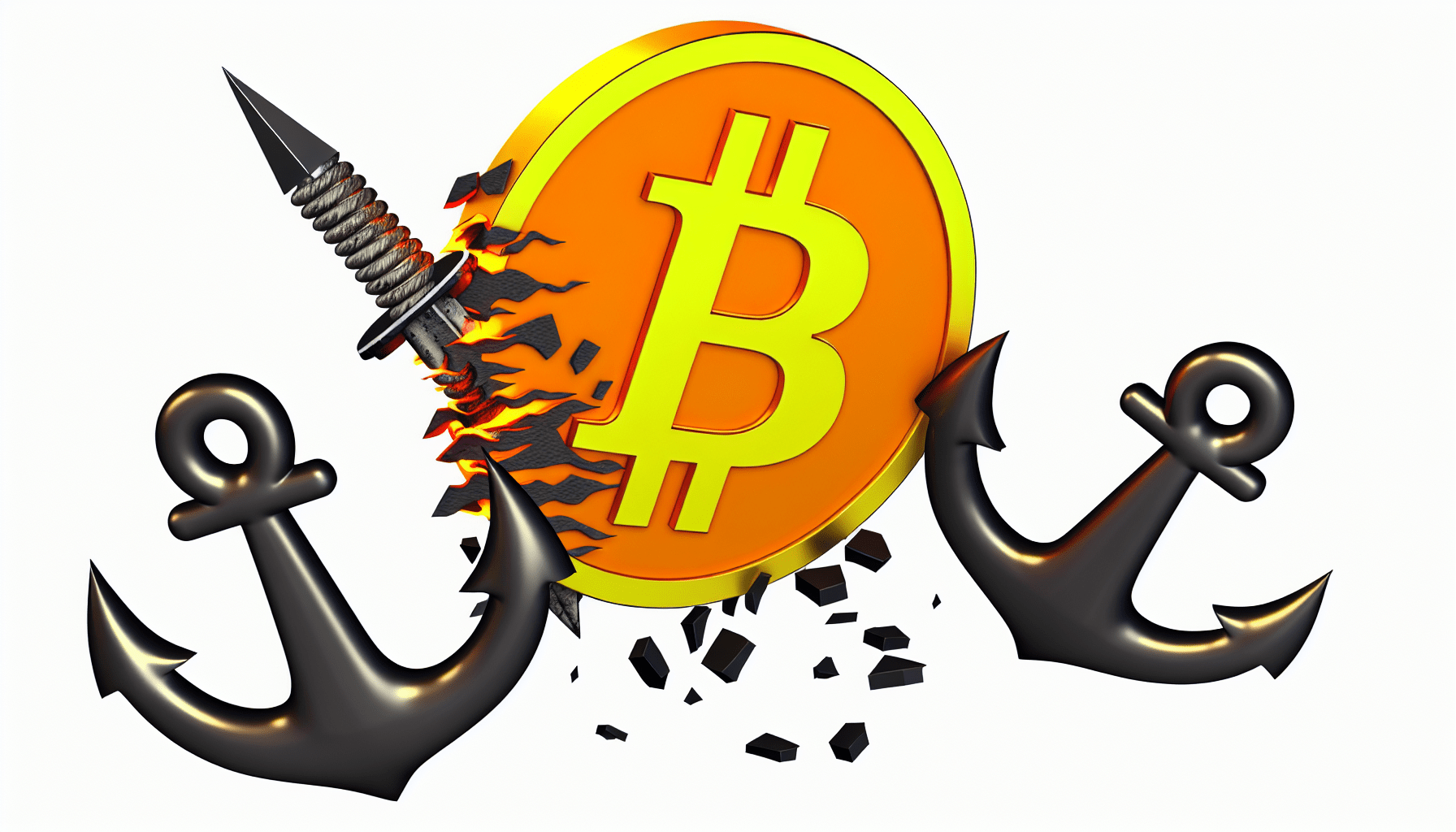 لنگرها شیطانی هستند! هسته بیت کوین در حال نابودی بیت کوین است!