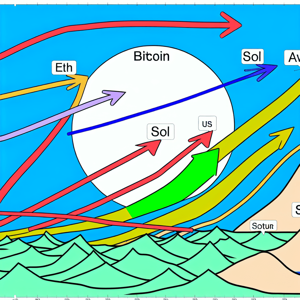 چگونه ETH، SOL، SUI و AAVE ممکن است به اوج جدید قیمت بیت‌کوین در سال 2025 واکنش نشان دهند