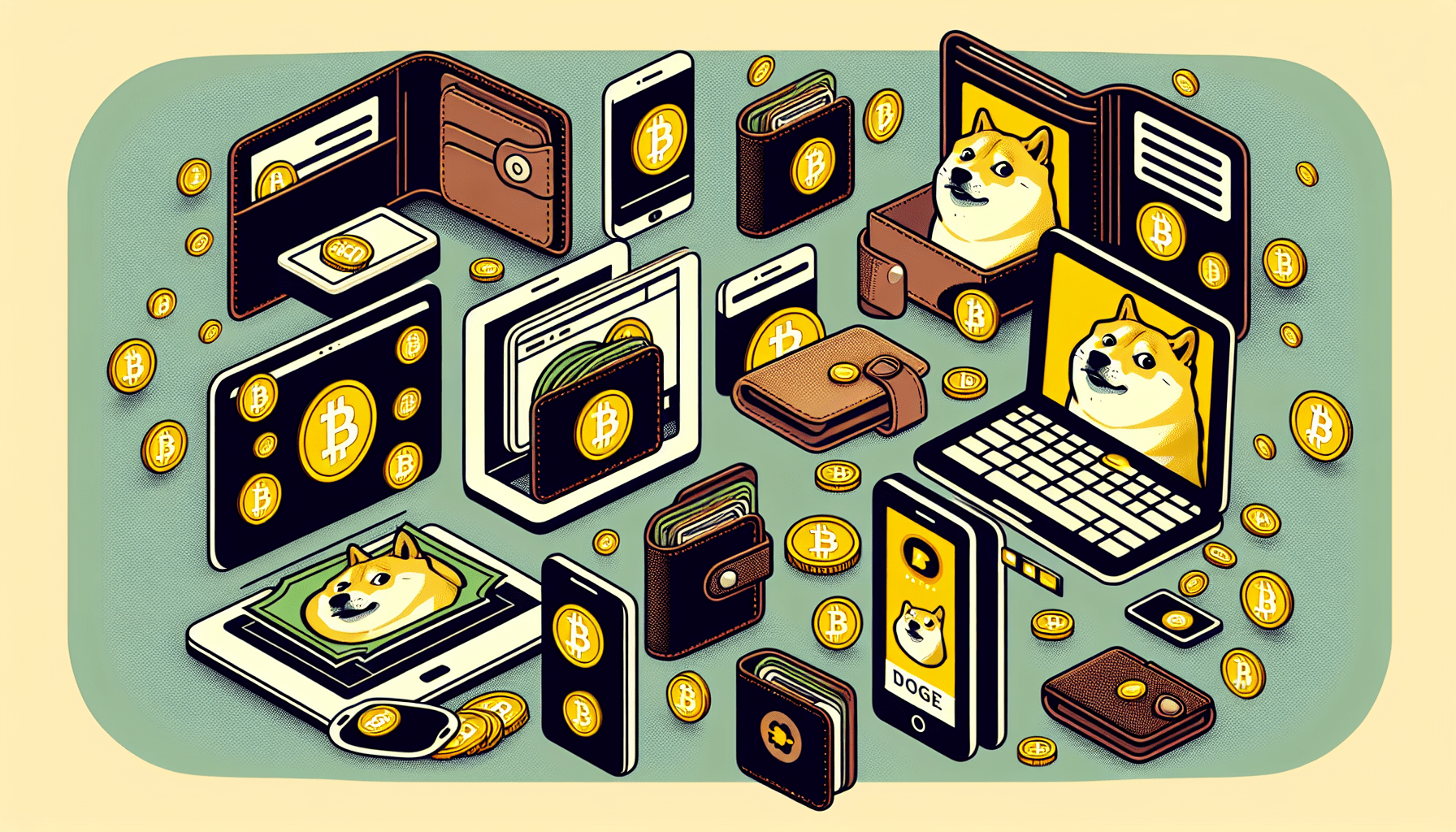 انواع کیف پول دوج کوین (DOGE) را بشناسید!