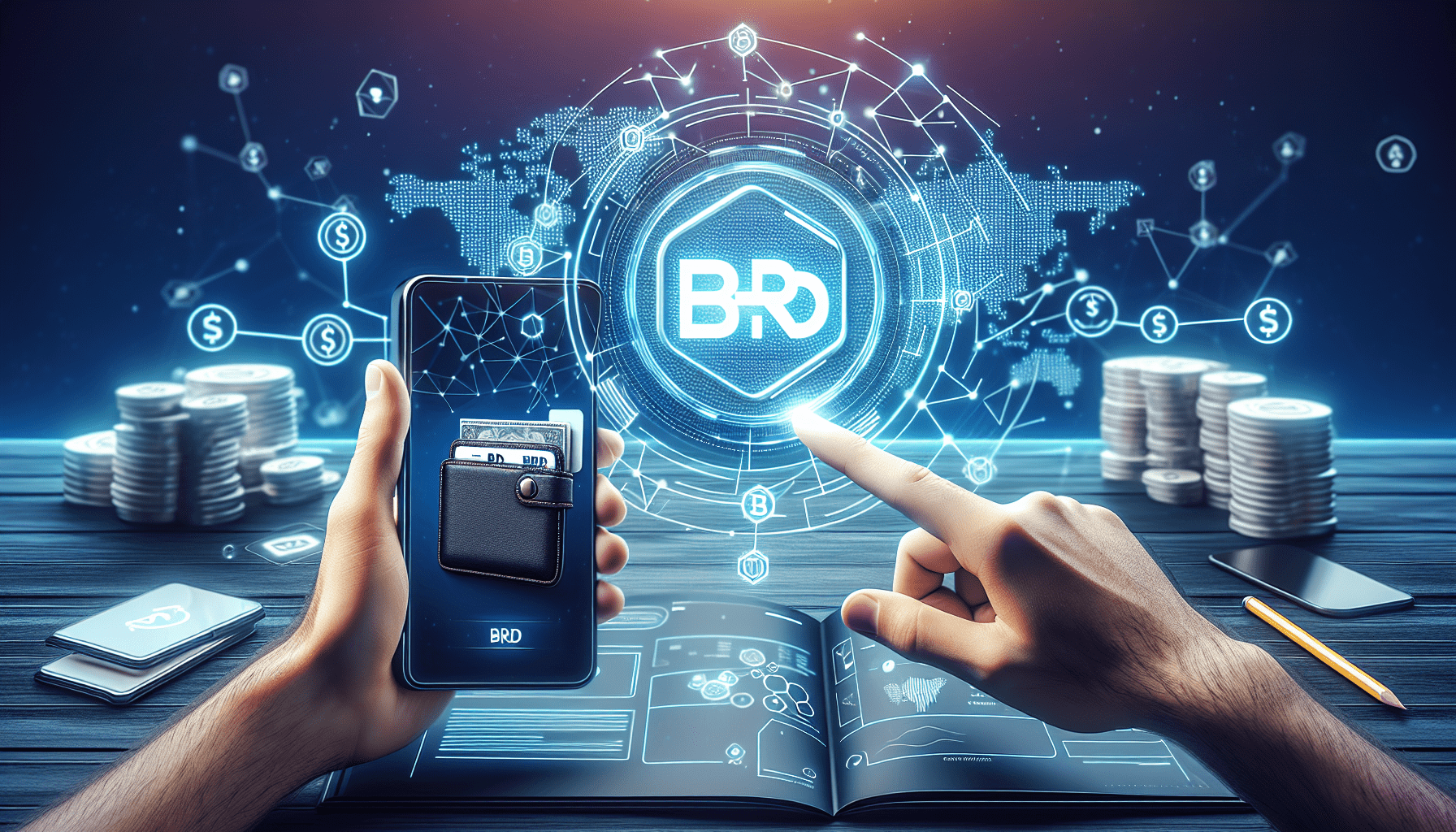 کیف پول BRD چه مزایایی دارد و چگونه با آن کار کنیم؟
